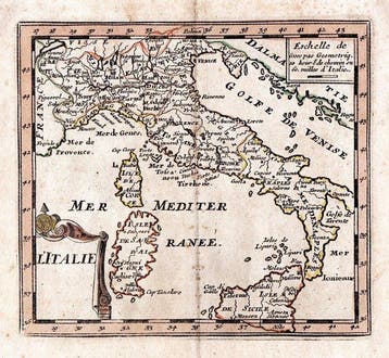 Europa - Italië; Verdussen - LItalie - 1725, Nieuw