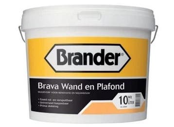 Brander Brava Wand en Plafond 10 liter, Ophalen of Verzenden, Nieuw