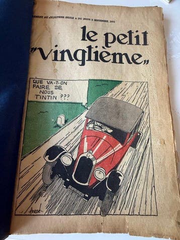 Le Petit Vingtième N°36 au N°44 - Tintin à Chicago - Recueil, Nieuw