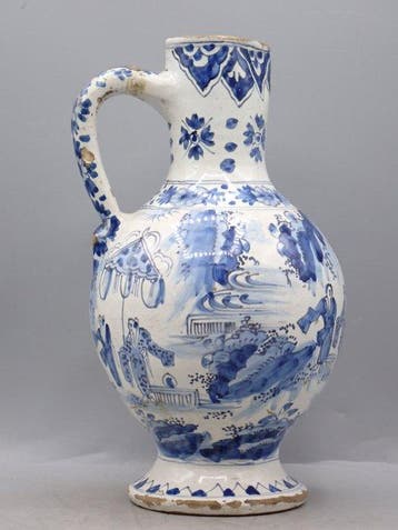 Nevers - Kruik - Aardewerk - Chinoiserie