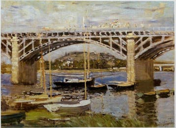 Claude Monet (1840-1926) - Le Pont dArgenteuil, Antiek en Kunst