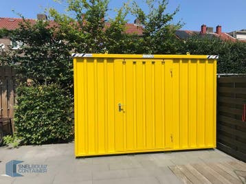 koop nu deze onderhoudsvrije berging, van heel sterk staal!, Nieuw