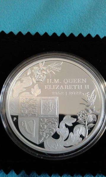 Australië. 1 Dollar 2022 Platinum Jubilee, 1 oz proof