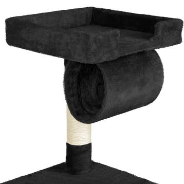 Krabpaal Marcel 141cm - zwart, Dieren en Toebehoren, Verzenden, Nieuw
