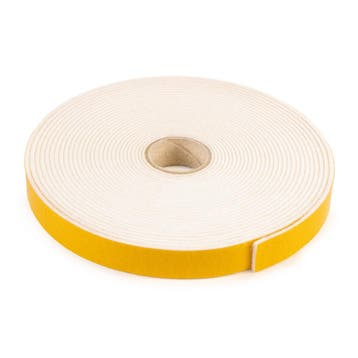 Zelfklevend Vilt / 20mm Plakvilt op Rol (10m) - Wit - Br...