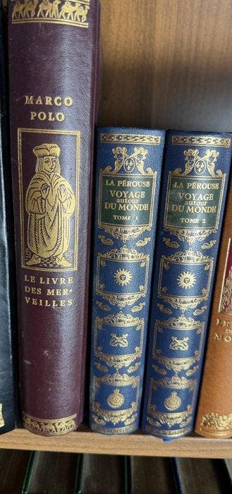 Marco Polo / Jean-François de Galaup de La Pérouse - Jean de, Antiek en Kunst, Antiek | Boeken en Bijbels