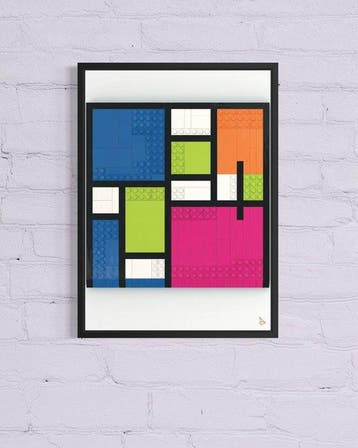 ANDSAL - The Wall of Rubik Lego V1 Special Limited Edition, Nieuw
