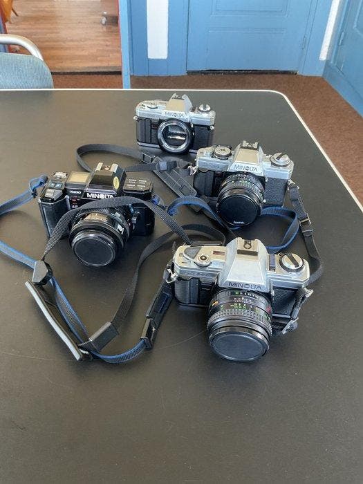 Minolta XG-M, X-300 and 7000 + lenzen | Analoge camera, Audio, Tv en Foto, Fotocamera's Analoog