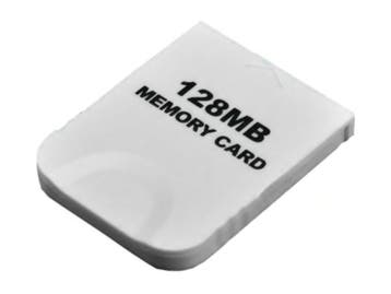 Nieuwe Gamecube Memory Card 128MB - Wit, Spelcomputers en Games, Ophalen of Verzenden, Nieuw