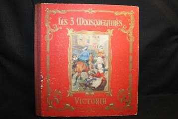 Chromos chocolats Victoria 1950 - Les 3 mousquetaires (1, Verzamelen, Nieuw