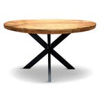 Ronde mango eettafels Laagste prijs van Nederland !, Overige materialen, Verzenden, Rond, Nieuw