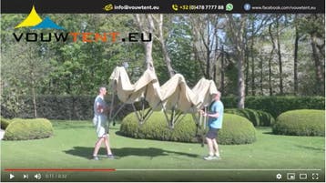 prachtige partytent vouwtent goedkoop gratis levering, Tuin en Terras, Nieuw