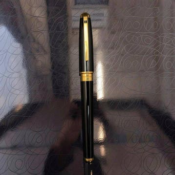 S.T. Dupont - Olympio Laca China (Negro/Oro) - Roller balpen, Verzamelen, Nieuw