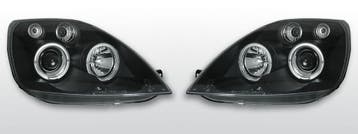 Koplampen Angel Eyes | geschikt voor Ford Fiesta MK6 2002-20, Auto-onderdelen, Verlichting, Verzenden, Nieuw, Ford