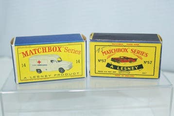 Matchbox 1:64 - Modelauto (2) - Matchbox 2 Empty original, Nieuw