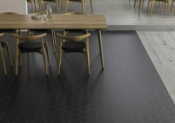 Vloertegel/Wandtegel Zwart 15x17cm (Muurtegels), Doe-het-zelf en Verbouw, Tegels, Keramiek, Nieuw, Minder dan 20 cm, 10 m² of meer