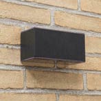 Solar LED wandlamp Olaf - Up down light - Rechthoek model, Overige materialen, Verzenden, Minder dan 50 watt, Overige typen