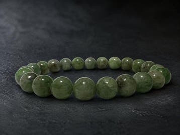 Tsavorite-granaat - Statement Power Bracelet - Superzeldzaam