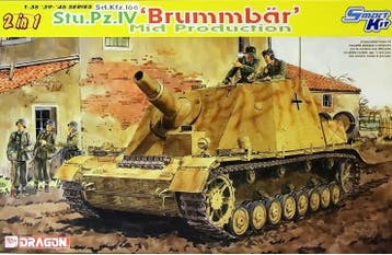 DRAGON 6460 2 IN 1 STU.PZ.4 ‘BRUMMBÄR’ MID PRODUCTION 1/..., Nieuw