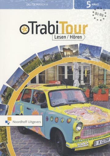TrabiTour 5 havo SchreibenSprechen B 9789001819453, Zo goed als nieuw