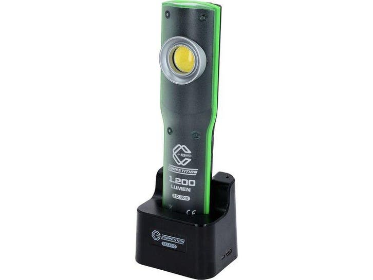 COMPETITION LED-werklamp - dimbaar - 1200 lumen - met lader, Zakelijke goederen, Machines en Bouw | Onderdelen, Ophalen of Verzenden