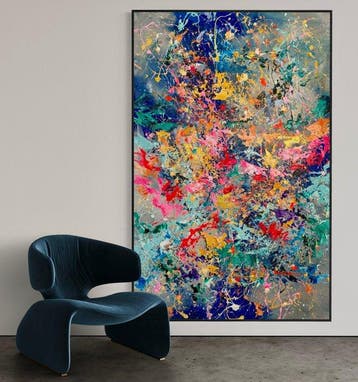 Ivanka Matiss - Coral reefs N:113 XXL