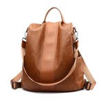 2dekans | Glennoo Anti-diefstal Rugzak Dames - Rugtas dames, Ophalen of Verzenden, Zo goed als nieuw, Bruin