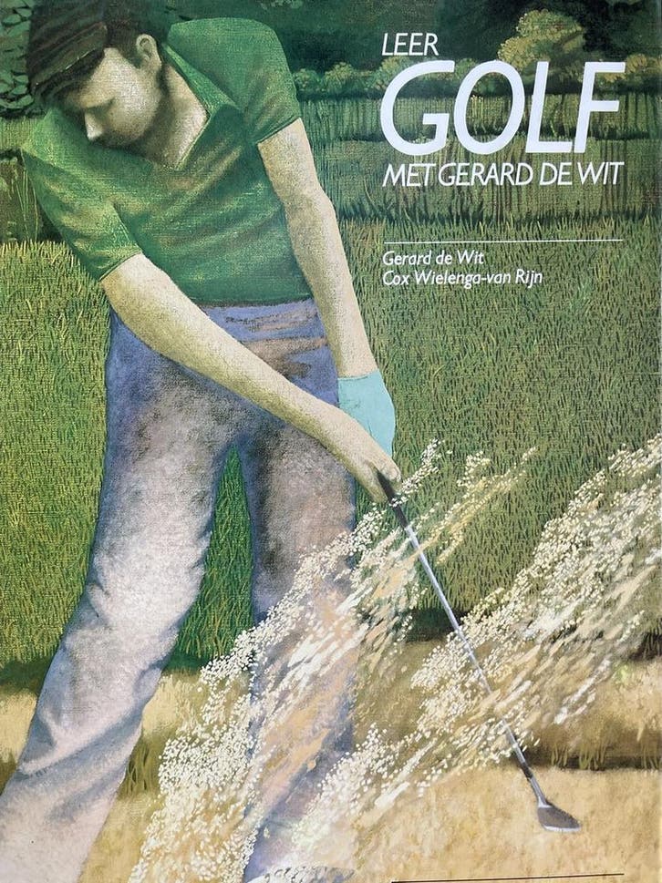 Leer golf met gerard de wit 9789060761410 Wit, Boeken, Hobby en Vrije tijd, Gelezen, Verzenden