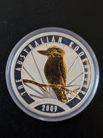 Australië. 1 Dollar 2009 Kookaburra (colored by private