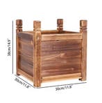 Verhoogde Plantenbak Binnenen Buiten Groenten Kruiden Bloeme, Tuin en Terras, Bloembakken en Plantenbakken, Verzenden, Nieuw