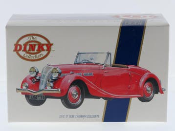 Schaal 1:43 Matchbox NEW OLD STOCK DY-S17 1939 Triumph Do..., Ophalen of Verzenden, Nieuw, Matchbox