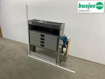Aluca bedrijfswageninrichting 1240x320x1150mm (2801), Ophalen of Verzenden