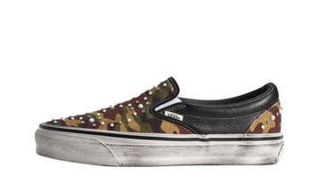 Vans LX Classic Slip-On 98 Pearlized Pack Camo Black, Nieuw