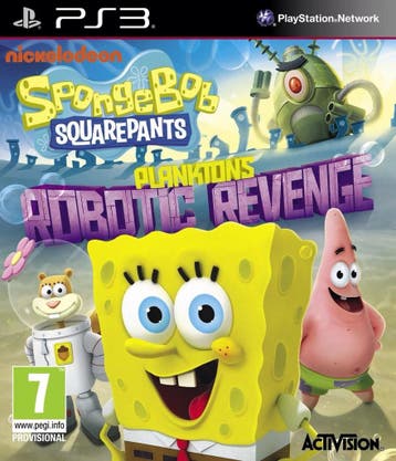 Playstation 3 SpongeBob SquarePants: Planktons Robotic Reve, Verzenden, Zo goed als nieuw