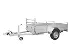 Anssems BSX 1350 205x120 Bakwagen, Auto diversen, Aanhangers en Bagagewagens, Ophalen of Verzenden, Nieuw