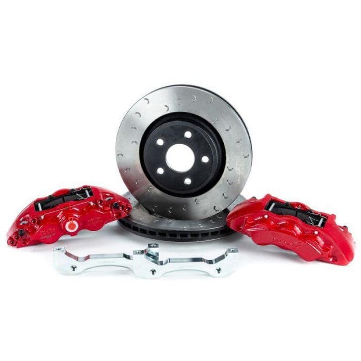 Alcon 2018+ Jeep JL 350x32mm Rotors 6-Piston Red Calipers, Auto-onderdelen, Remmen en Aandrijving, Ophalen of Verzenden