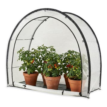 Plantenkas Larshasas 180x80x170 cm trasparant [en.casa], Verzenden, Nieuw