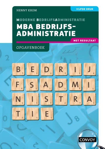 MBA Bedrijfsadministratie met resultaat 9789463173780, Boeken, Verzenden, Zo goed als nieuw