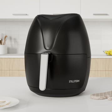 Airfryer - Heteluchtfriteuse - 6,5 Liter - 1800W - Zwart - S, Witgoed en Apparatuur, Verzenden, Zo goed als nieuw