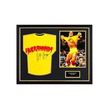 Hulk Hogan -Premium Frame - No Rp price ! - Gesigneerde, Nieuw