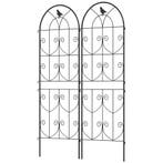 Rankrooster Voor Klimplanten Met Vogels 2-pack Tuinrooster V, Tuin en Terras, Verzenden