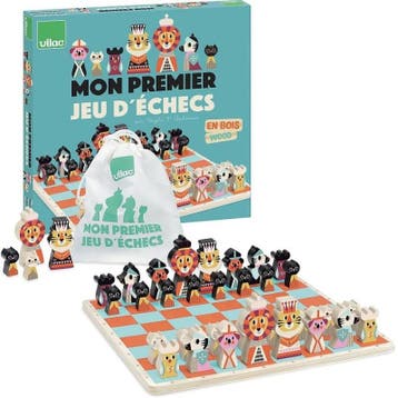 Vilac schaakspel houten bordspel vo van €35,99 voor €33,90, Ophalen of Verzenden, Nieuw
