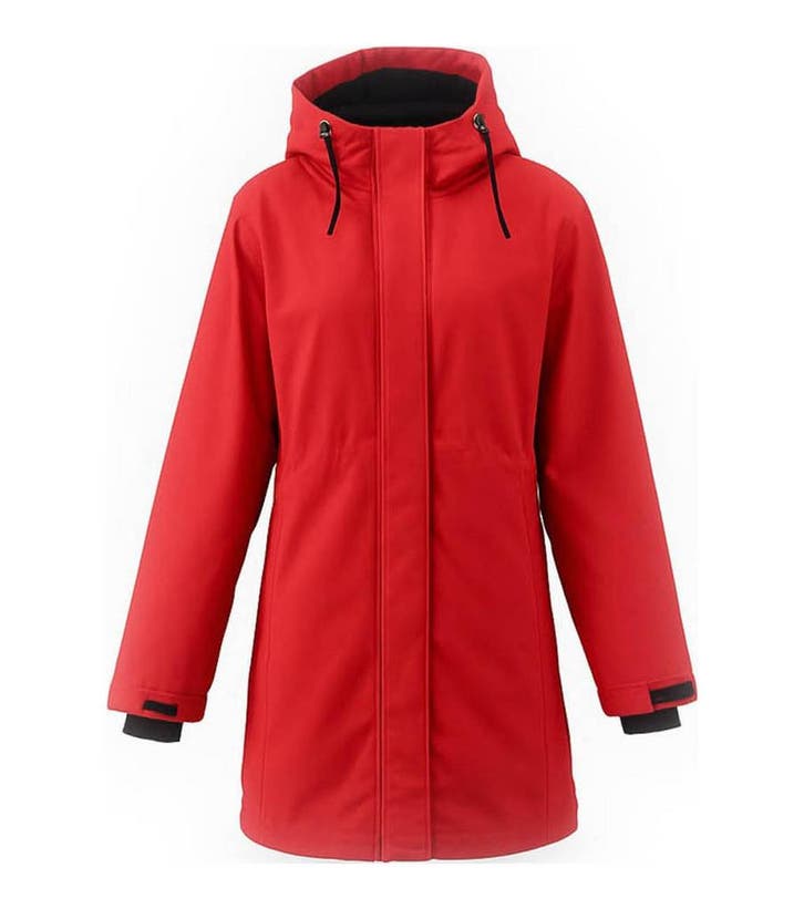 Travelin Jas in maat 42 Rood, Kleding | Dames, Jassen | Winter, Rood, Zo goed als nieuw, Verzenden