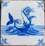 Tegel - Zeemeermin - 1750-1800