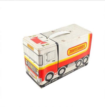 Matchbox - Speelgoedauto Zeldzame Matchbox - Carry Case 1981, Nieuw
