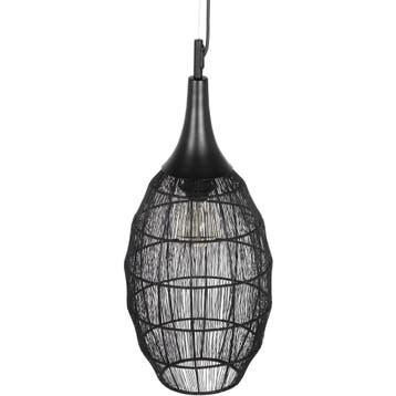 LED Hanglamp - Hangverlichting - Trion Sorana - E27 Fitting, Huis en Inrichting, Ophalen of Verzenden, Nieuw, Metaal