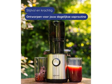 Safecourt Kitchen Slowjuicer - Sapcentrifuge 200W - XXL, Witgoed en Apparatuur, Juicers, Verzenden, Nieuw