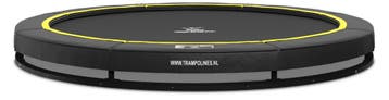 Ingraaf Trampoline Magic Circle Pro Black 305 cm, Ophalen of Verzenden, Nieuw