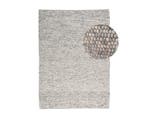 by fonQ Dots Vloerkleed - Kiezel - Rechthoekig - 160 x 230, Ophalen of Verzenden, Nieuw