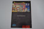 Cacoma Knight in Bizyland (SNES USA MANUAL), Verzenden, Zo goed als nieuw